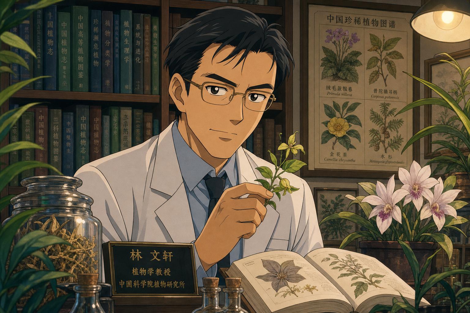 看片植物专家林文轩——中科院植物研究所研究员